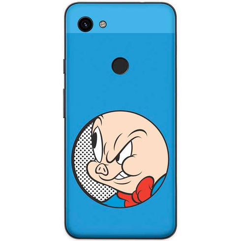 Looney Tunes Porky Pig Two Circles Google Pixel 3a XL Skin